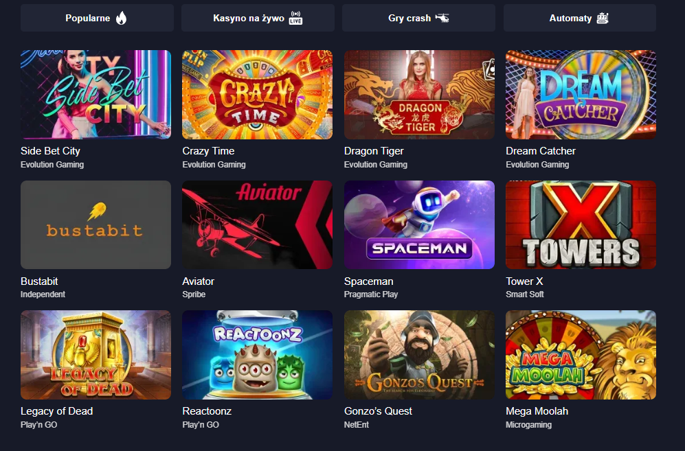 Gry dostępne w Vox Casino przegląd dostępnych tytułów Gry dostępne w Vox Casino